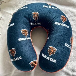 Chicago Bears Travel Neck Pillow NFL Bear Down Football